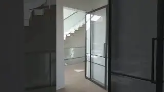 Steel Pivot Doors in Action