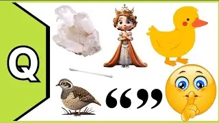 Words start with letter Q | letter Q words for toddler |words begin with the letter Q | kindergarten