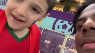 Speed asked a child who's better than Ronaldo and Messi 