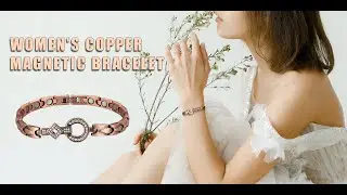 Women's Copper Magnetic Therapy Bracelet: The Perfect Blend of Health and Style!