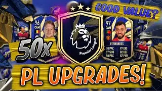 50 x TOTY PREMIER LEAGUE UPGRADE PACKS! IS THE PREMIER LEAGUE UPGRADE SBC GOOD VALUE? FIFA 21 PACKS!