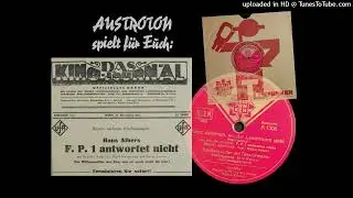 Tanzorch. Adalbert Lutter, Eric Helgar u. Chor: Ganz dahinten, wo der Leuchtturm steht (Berlin 1932)