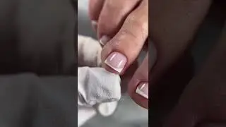 feet french manicure #trending #viral #nailart #shorts #short