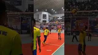 Slowmo Spike Dimas Saputra 🔥 #volleyball #bolavolismash #volitarkam