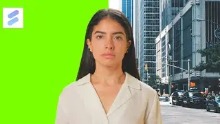 How to remove green screen background from a video on spring video editor