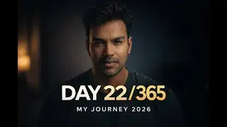 Day 22 of 365 | Early Morning Study, Office & Mumbai Airport | My 2026 Journey