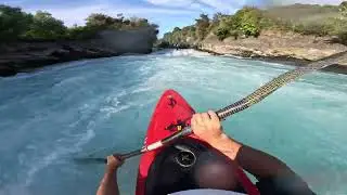 Kayaking Huka Falls GoPro RAW