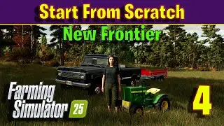 Day 4 -  I Made A Big Mistake on New Frontier Survival Challenge in Farm Sim 25!