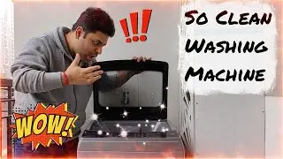 How To Clean Washing Machine Easily | Washing Machine Tub/Drum & Outer Body Cleaning