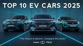 Future of Electric Vehicles 2025 | Top 10 EV Cars from Luxury to Affordable 🚘⚡