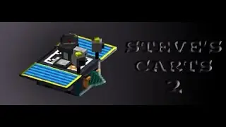 Майнкрафт . Часть 1. под модом Steve's Carts 2