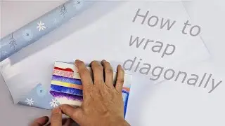How To Wrap Gifts Diagonally &ndash; Quick & Easy Technique