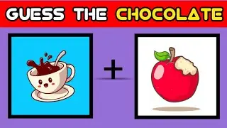 🍫CAN You Guess The Chocolate By Emojis🍫 | Emoji Game | Quiz Challenge |