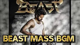 Beast Mass BGM | Thalapathy Vijay 65 | Inspired by First Look | Ameen