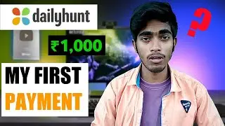 Dailyhunt payment proof | payment proof 2020🔥 | my first payment from dailyhunt 🔥