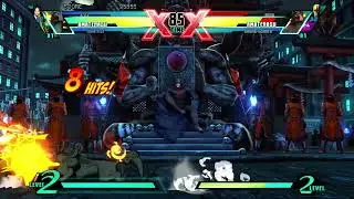 UMvC3 - Amaterasu/Iron Fist/X-23 Requested Arcade Run