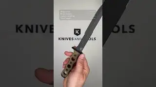 Benchmade SOCP Desert Tan 185SBK 1, CPM 3V Serrated, fixed knife, Greg Thompson design