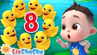 Counting Ducks Song | EP148 | Kids Songs & Nursery Rhymes | LiaChaCha