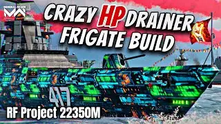 Most 🔥 Lethal HP Drainer Frigate ☠️ Build Ever | Modern Warships