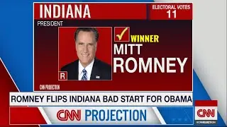 Election Night 2012 Barack Obama vs Mitt Romney