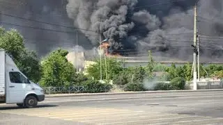 HUGE STRIKE: UKRAINE BURNED 