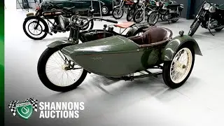1926 Excelsior Super X Motorcycle and Sidecar - 2023 Shannons Summer Timed Online Auction