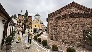 АНТОНОВДЕН в Кремиковски манастир, в Параклиса,, Св. Антоний Велики. Лития и празнична трапеза✝️