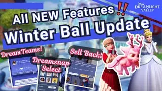 Все новые, кардинально меняющие игру функции обновления Winter Ball крупным планом! | Disney Drea...