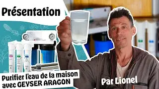 Installation de filtration de l'eau de toute la maison pour une eau saine et vivante