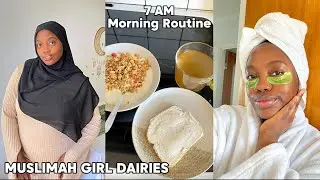 7 AM PRODUCTIVE MORNING ROUTINE OF A MUSLIMAH GIRL&hellip;. Good and healthy habits to do