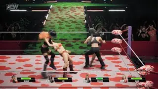 AEW: Fight Forever Julia Hart vs Mercedes Mon&eacute; vs Charlette Renegade vs Sareee