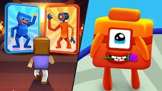 Monster Run Battle Squad | Merge Number Cube 3D / All Level Gameplay: Android,iOS - New APK Update