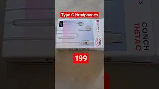 portronics conch theta c Type C earphones