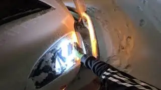 Malayali trucker Canada/ Alberta snowy run