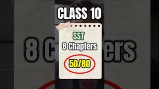 Most Scoring Chapters Sst Class 10 🔥 | class 10 social science #shorts #short