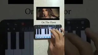 On the floor💃✨ | Piano Tutorial | #shorts | Romil'spiano