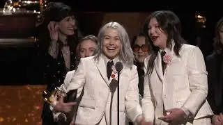 BOYGENIUS Wins Best Alternative Music Album For 'THE RECORD' | 2024 GRAMMYs Acceptance Speech