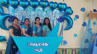 blue colour day celebrations  #celebratingfreedom #creativeexplorations #earlyeducation #education