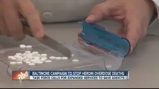 Baltimore working to stop heroin overdose deaths