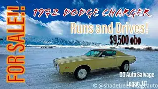 SOLD!!! 1972 Dodge Charger DRIVER! Is this going to be YOUR next Mopar???