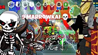 Stick war : Saga 9 Marrowkai vs Final Level #stickwarlegacy #stickwarsaga #zatrox #zatroxstickwar   
