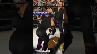 Underfaker Choke Slam to Miller #wr3d #shorts