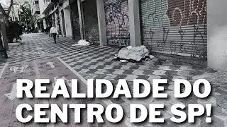 O QUE TÁ ACONTECENDO NO CENTRO DE SP? Nunca vi tantos moradores de rua!