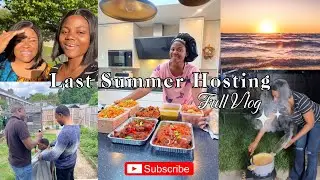 Our Last Summer Hosting | 1st Family Sleepover + Movie Night + Nigerian Food Recipes
