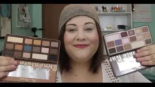 New Too Faced Semi Sweet Palette+ how it compares to Chocolate Bar!