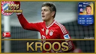 FIFA 14 UT - TOTS Kroos || Team Of The Season Ultimate Team 89 Player Review + In Game Stats