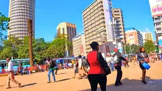 |4K|Touring  Nairobi  city, Kenya 🇰🇪