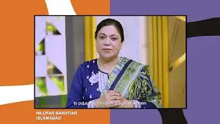 Nilofar Bakhtiar joins us for #16DaysOfActivism