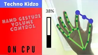 Volume Control Using Hand Gesture Recognition on CPU Python OpenCv | Hand Tracking | Computer Vision