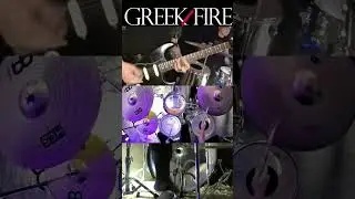 Greek Fire - Put Your Hands On Me #shorts #bighero6 #greekfire #music #alternative #reallife #drums